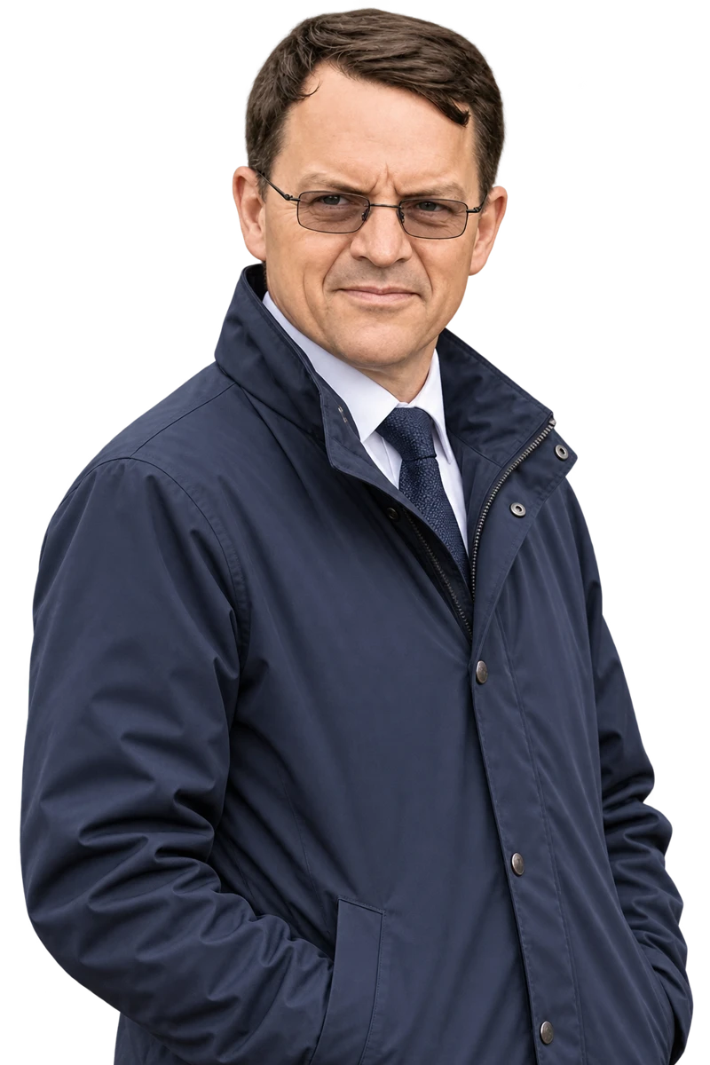 AI-created editorial portrait of Aidan O’Brien