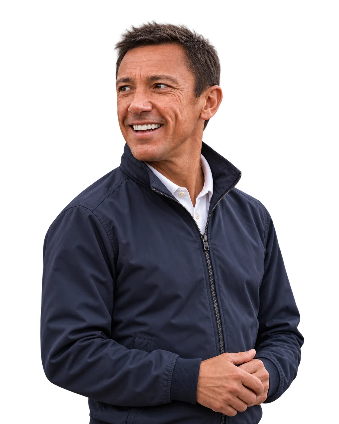 AI-created editorial portrait of Frankie Dettori