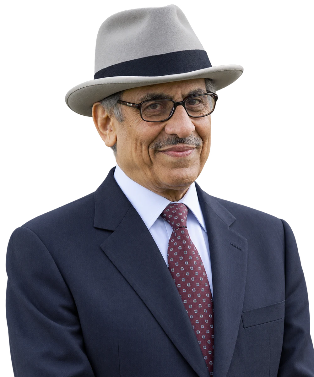 AI-created editorial portrait of Khalid Abdullah
